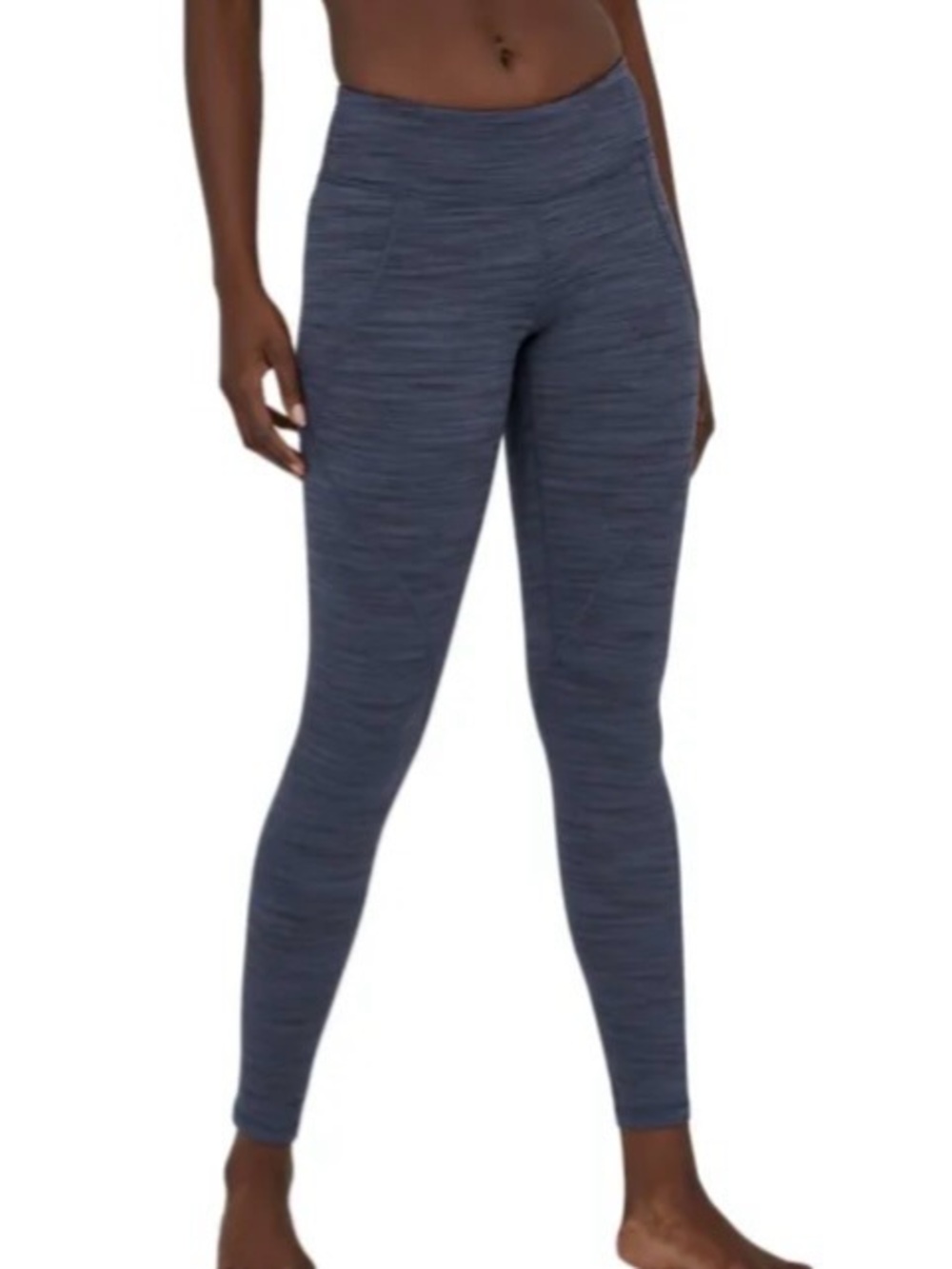 Patagonia Women’s Centered Crop Tights SPDO (Space Dye: Dolomite Blue) Medium